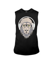 Dj lion Headphones Sleeveless Tee tile