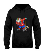 Dabbing Unicorn Ice Hockey Hooded Sweatshirt tile