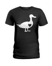I Love Ducks Ladies T-Shirt tile