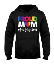 LGBT Proud Mom Of A Gay Son Hooded Sweatshirt tile
