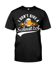 I Don't Give a Schnitzel Oktoberfest Classic T-Shirt front