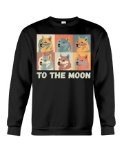 Dogecoin To The Moon Crypto Crewneck Sweatshirt tile