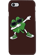Dabbing Shamrock St Patrick's Day Phone Case tile
