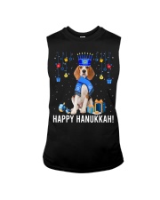 Beagle Menorah Hat Sleeveless Tee tile