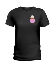 Bubble Tea Pocket Ladies T-Shirt tile