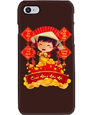 Girl Chuc Mung Nam Moi Vietnamese Lunar New Year Phone Case tile