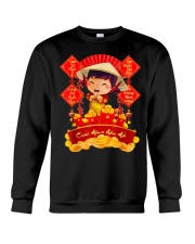 Girl Chuc Mung Nam Moi Vietnamese Lunar New Year Crewneck Sweatshirt tile