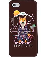 Shiba Inu Japanese Aesthetic Phone Case tile