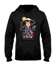 Shiba Inu Japanese Aesthetic Hooded Sweatshirt tile