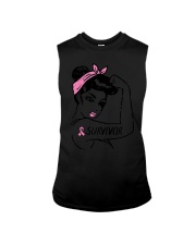 Breast Cancer Survivor Rosie Riveter Sleeveless Tee tile