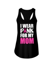 I Wear Pink For My Mom Ladies Flowy Tank tile