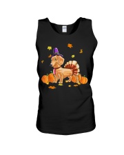 Happy Thanksgiving Dachshund Turkey Unisex Tank tile