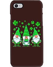 St Patricks Day Gnome Shamrock Phone Case tile