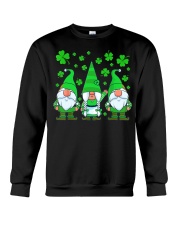 St Patricks Day Gnome Shamrock Crewneck Sweatshirt tile