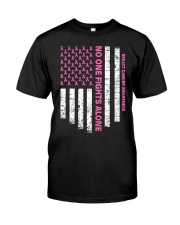 No One Fights Alone USA Flag Classic T-Shirt front