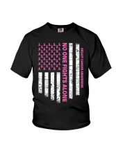 No One Fights Alone USA Flag Youth T-Shirt tile