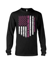 No One Fights Alone USA Flag Long Sleeve Tee tile