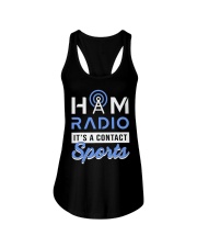It's A Contact Sports Amateur Ladies Flowy Tank tile