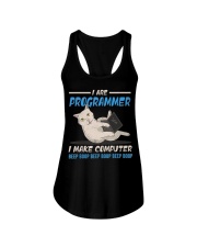 I Are Programmer I Make Computer Ladies Flowy Tank tile