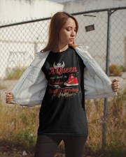 A Queen Was Born In October Classic T-Shirt apparel-classic-tshirt-lifestyle-07