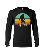 Retro Bigfoot Roller Skating Long Sleeve Tee tile