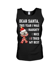 Christmas Golden Lover Unisex Tank tile