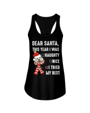 Christmas Golden Lover Ladies Flowy Tank tile