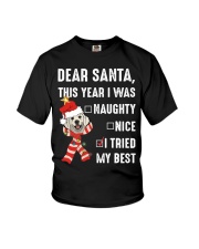 Christmas Golden Lover Youth T-Shirt tile