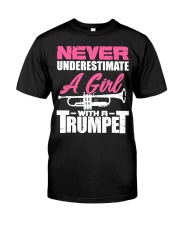 Trumpet Girl Classic T-Shirt front