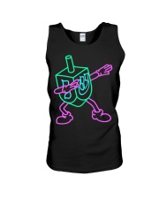 Dabbing Dreidel Unisex Tank tile