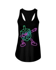 Dabbing Dreidel Ladies Flowy Tank tile