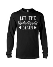 Let The Shenanigans Begin Long Sleeve Tee tile
