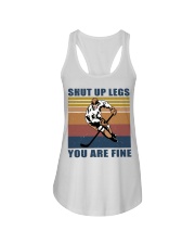 Hockey - Shut up legs you are fine Ladies Flowy Tank tile