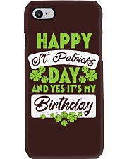 Happy St Patricks Day Its My Birthday Phone Case tile