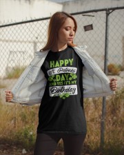 Happy St Patricks Day Its My Birthday Classic T-Shirt apparel-classic-tshirt-lifestyle-07