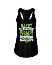 Happy St Patricks Day Its My Birthday Ladies Flowy Tank tile