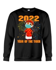 2022 Year Of The Tiger Wear Mask Crewneck Sweatshirt tile