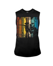 Distressed Retro Paintball Sleeveless Tee tile
