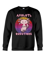 Retro 90s Axolotl Crewneck Sweatshirt tile