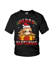 Sloth Xmas (9) Youth T-Shirt tile