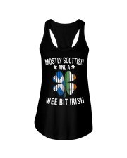 Scottish Wee Bit Irish Ladies Flowy Tank tile