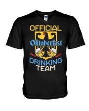 Official Drinking Team Oktoberfest V-Neck T-Shirt tile