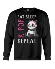 Eat Sleep K-Pop Repeat Crewneck Sweatshirt tile
