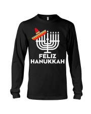 Feliz Hanukkah Long Sleeve Tee tile