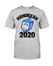 Hanukkah 2020 Dreidel Wearing Face Mask Classic T-Shirt front
