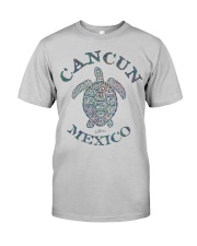 Cancun Mexico Sea Turtle Classic T-Shirt front
