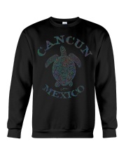 Cancun Mexico Sea Turtle Crewneck Sweatshirt tile