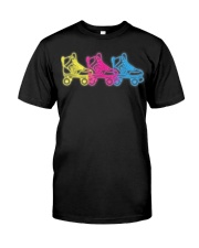 Vintage Roller Skating Classic T-Shirt front