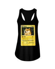 Dogecoin Card Crypto Ladies Flowy Tank tile