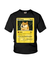 Dogecoin Card Crypto Youth T-Shirt tile